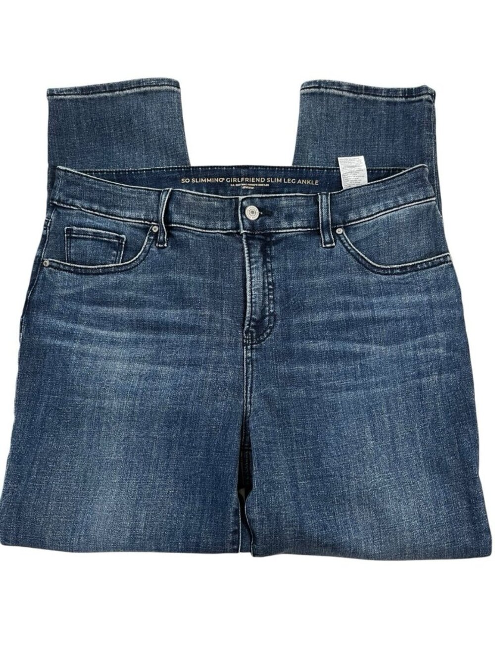 Chico's Girlfriend Slim leg Ankle jeans Women's 10